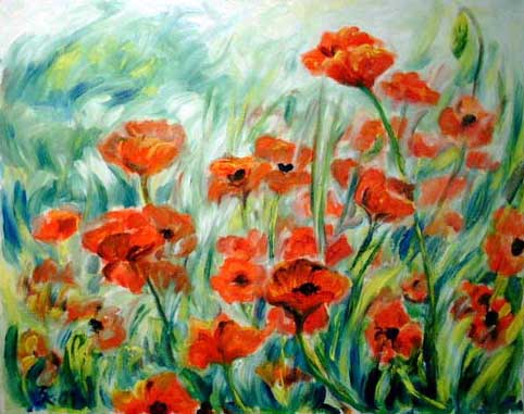 "Field of Poppies", 2001